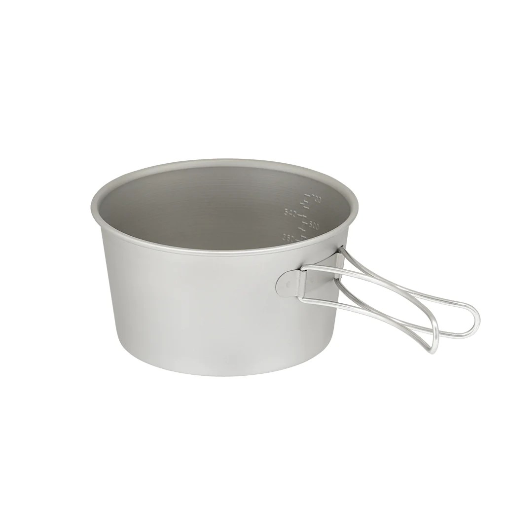 Titan Sierra Cup 850 鈦金屬摺柄登山杯