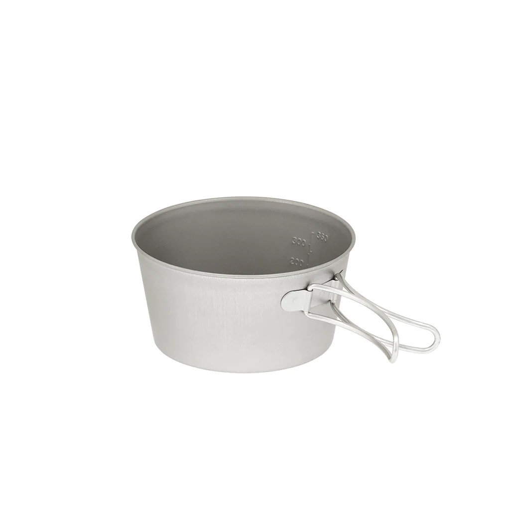 Titan Sierra Cup 480 鈦金屬摺柄登山杯