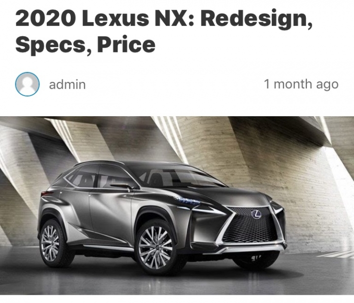Nx200 大改款日媒透露雷克薩斯nx大改款消息 配備2 5升引擎油耗下 Ivwccp