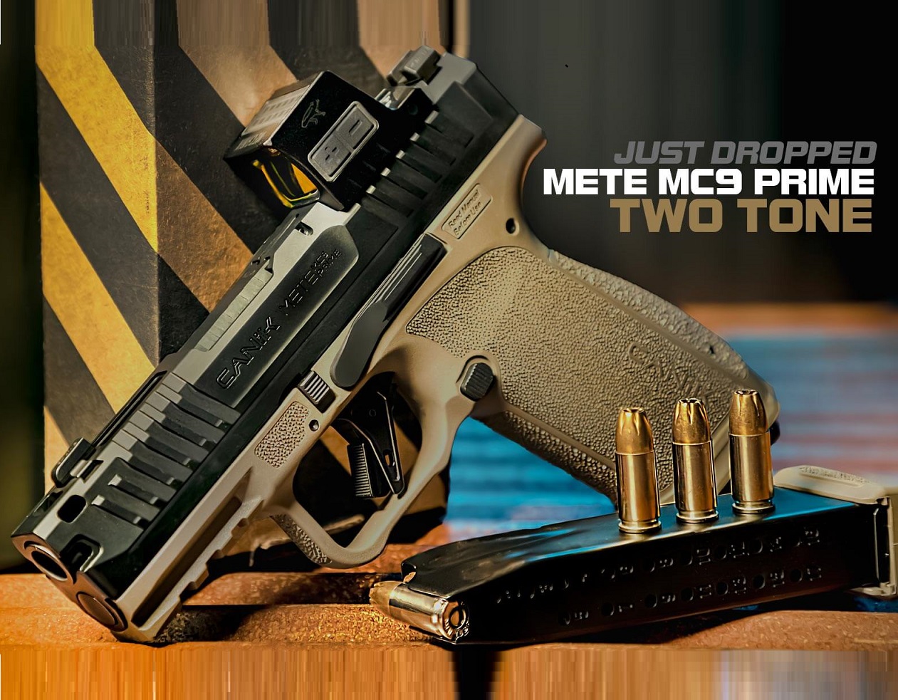 Canik METE MC9 PRIME: New Two Tone Model Unveiled - ATTACKCOPTER