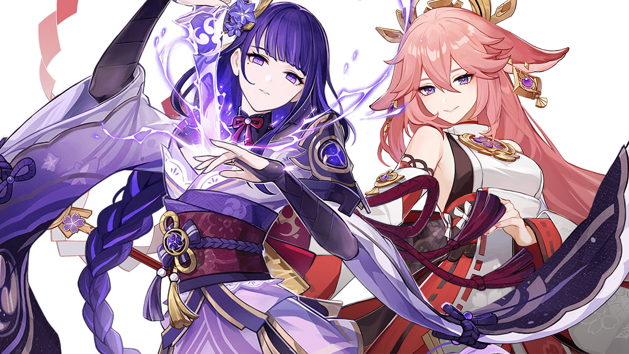 Raiden ei seduces aether | genshin impact. Should You Pull For Yae Miko In Genshin Impact 2 5 Or Wait For Raiden Shogun Attack Of The Fanboy