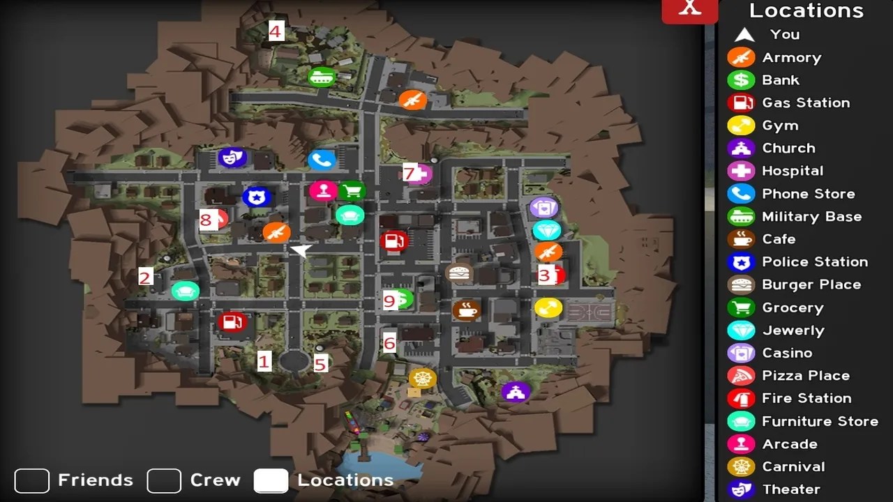 All Lootable Safe Locations In Roblox Ohio Attack Of The Fanboy Roblox Ohio Map 