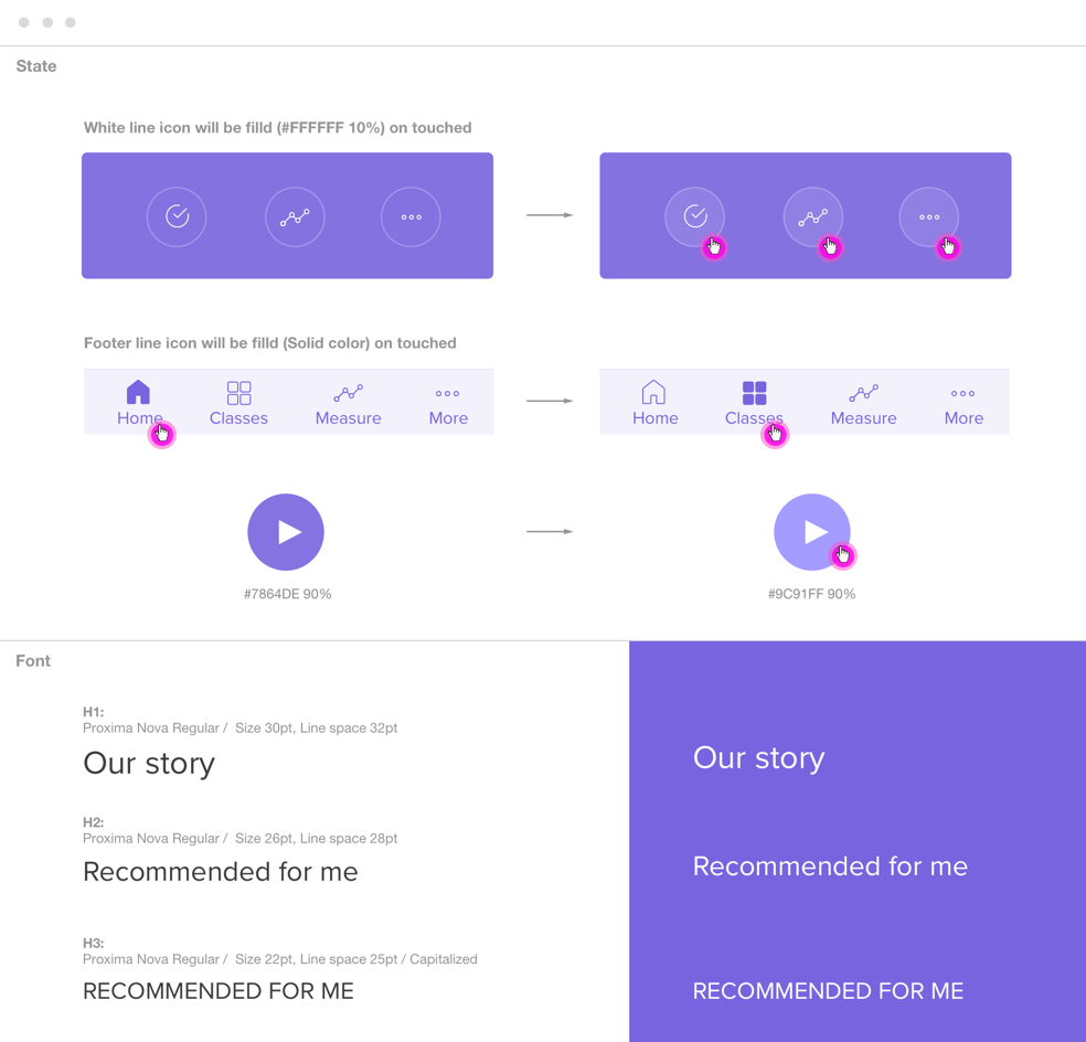 Style guide for eMindful by ATTCK.