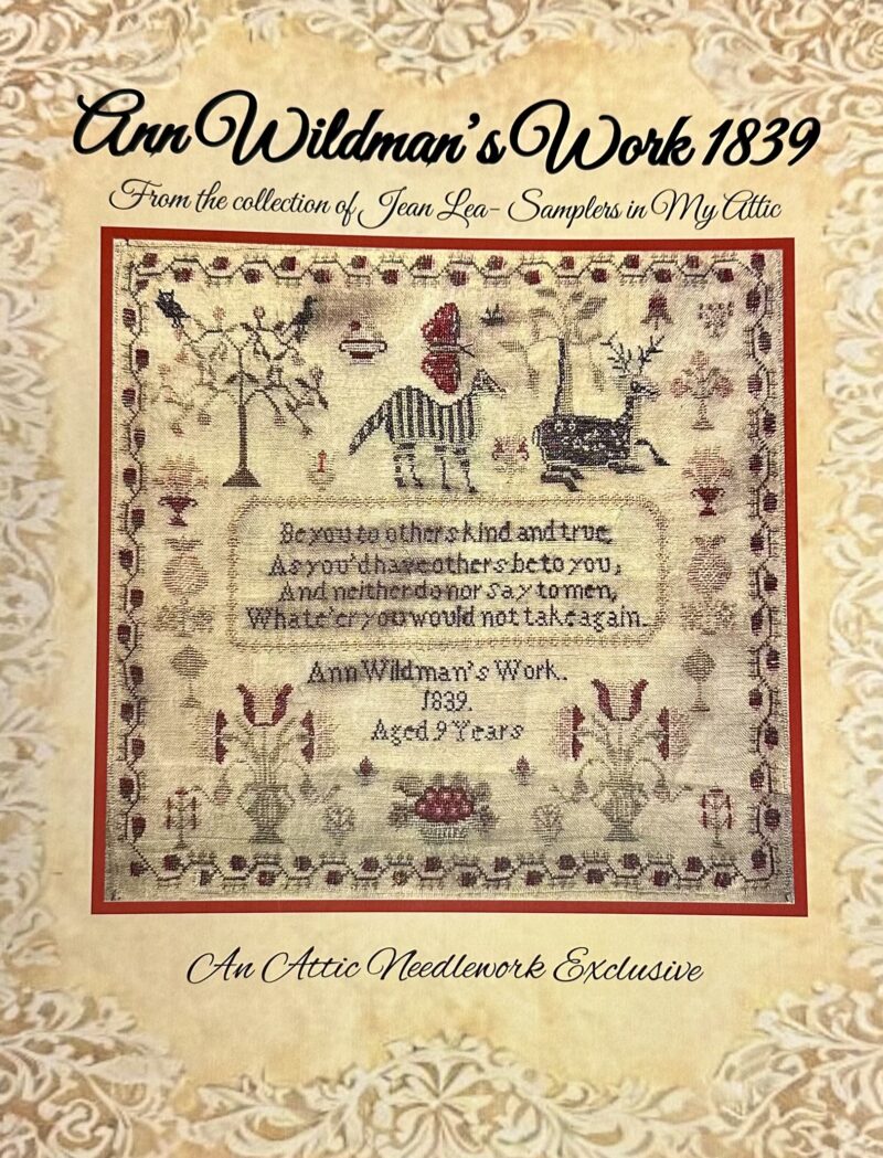 Ann Wildman’s Work 1839 by The Jean Lea Collection (Attic Exclusive)