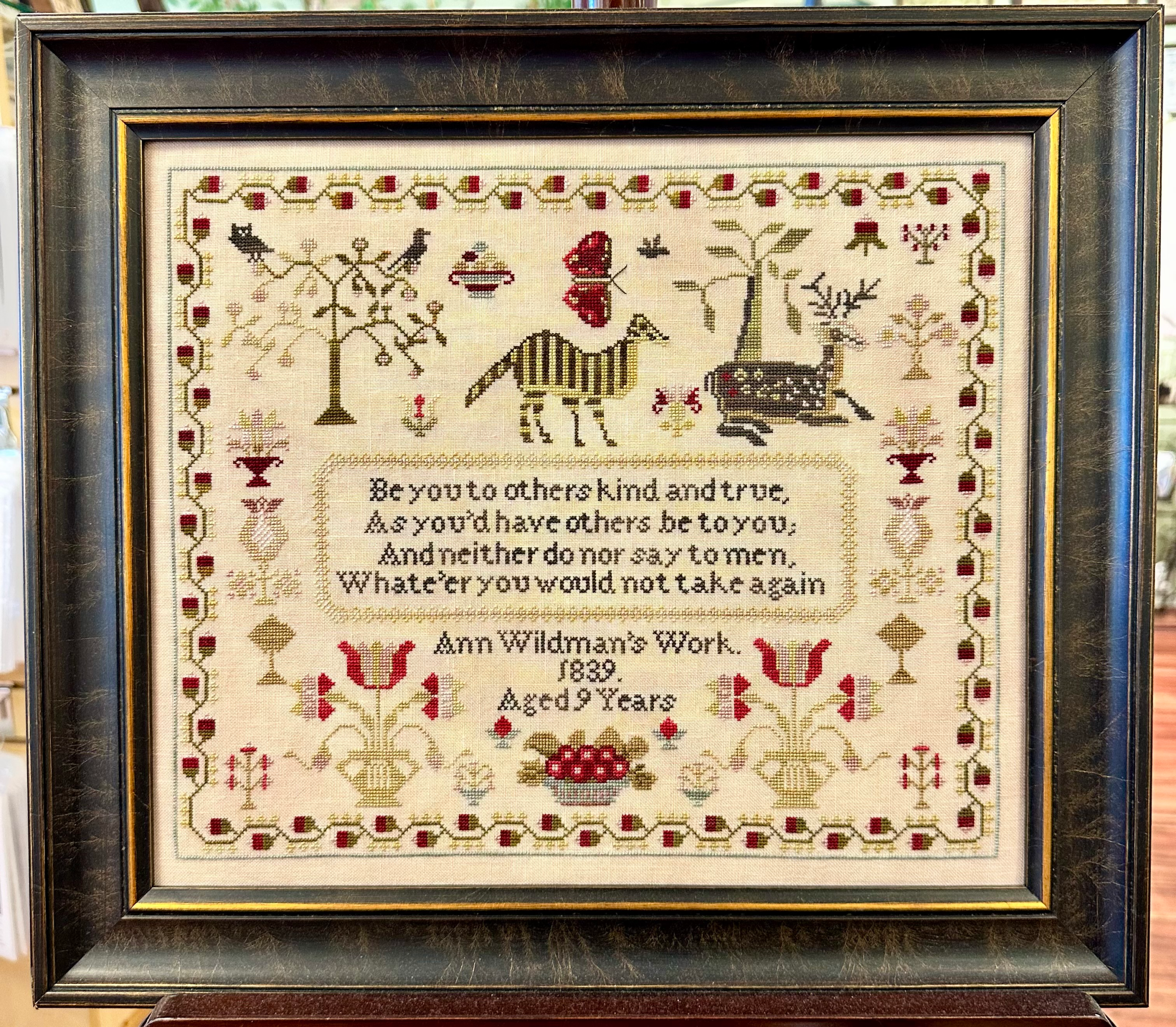 Ann Wildman’s Work 1839 by The Jean Lea Collection (Attic Exclusive)
