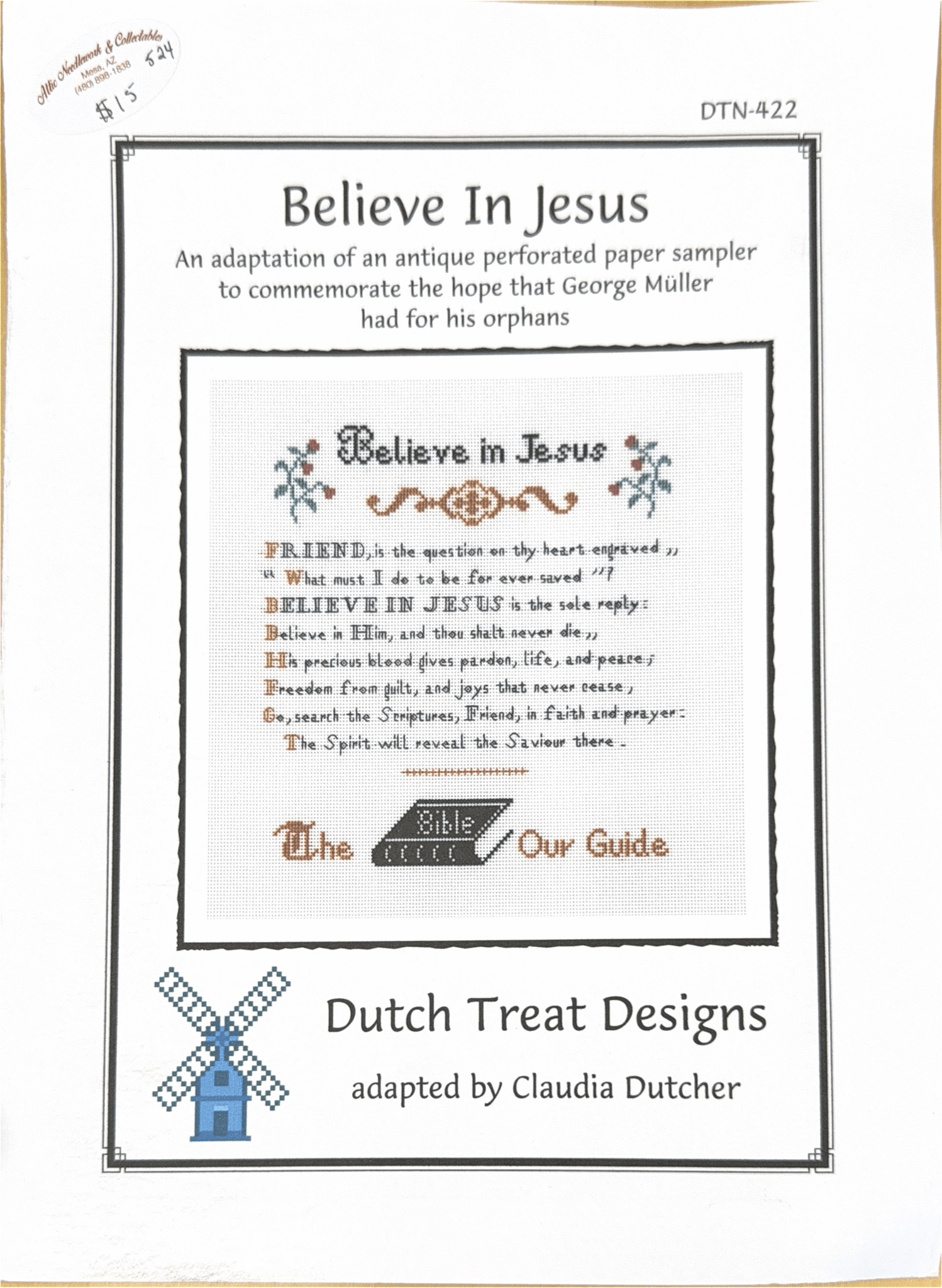 Believe In Jesus by Dutch Treat Designs