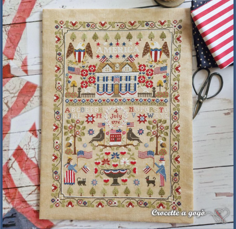 American Sampler by Crocette a Gogò