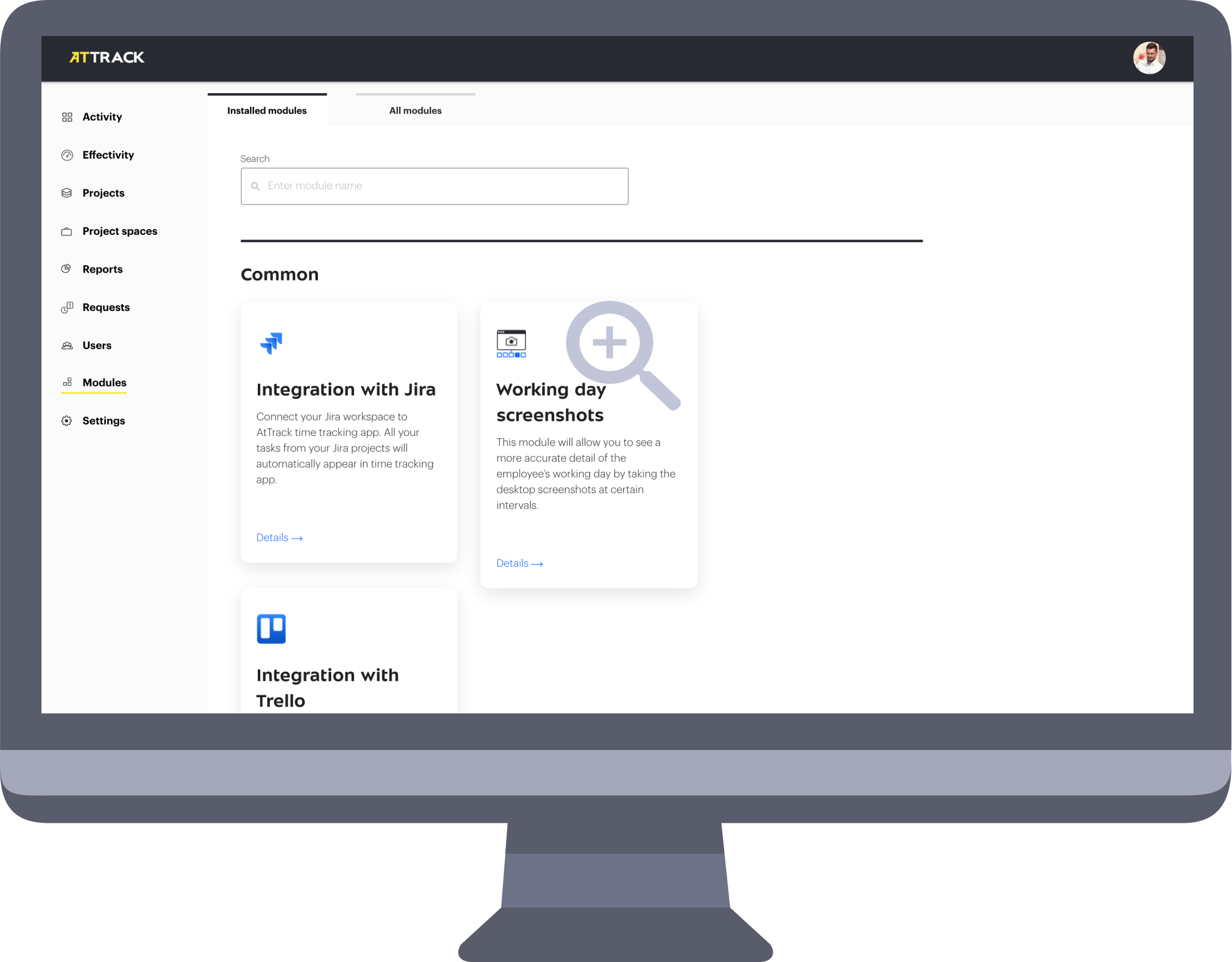 Track the Productivity of the Team | AtTrack