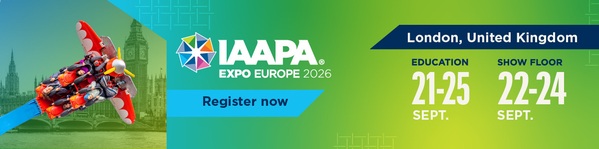 IAAPA Expo Europe 2026 Trade Show Advert