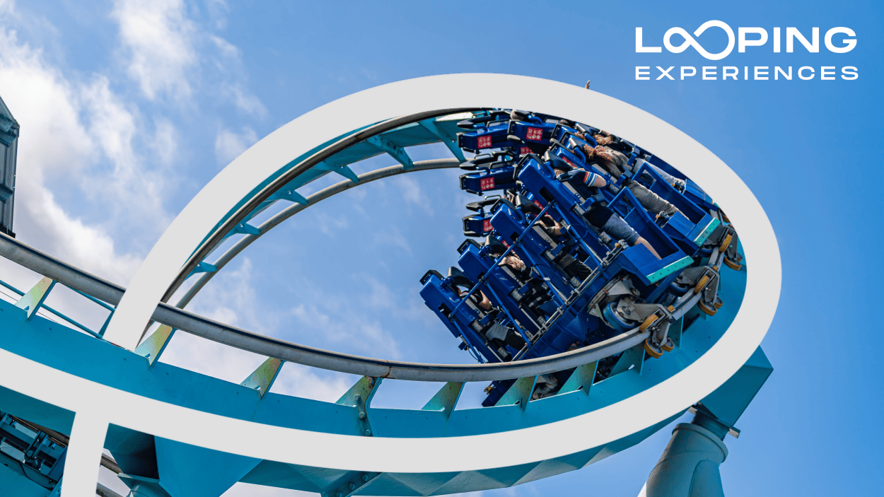 Shockwave / The Wave rollercoaster Drayton Manor. Looping Experiences