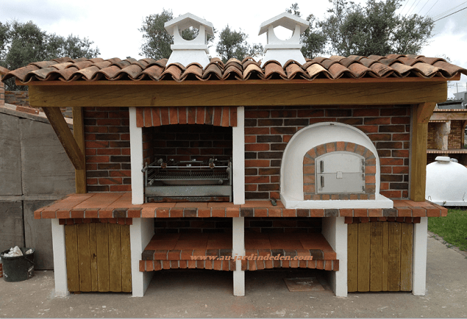 Barbecue Rustique en Brique FR0028F-My Barbecue