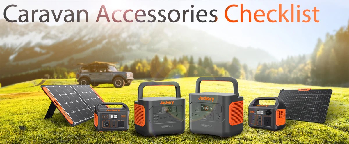 Must Have Caravan Accessories With Pdf Checklist Jackery Australia