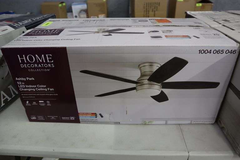 Home decorators collection ashby park 52" led indoor color changing