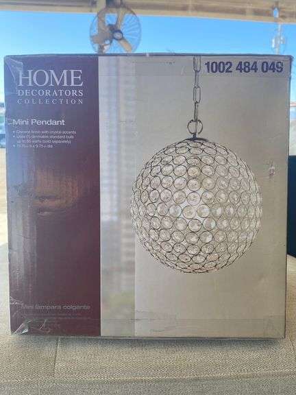 Home decorators collection light pendant