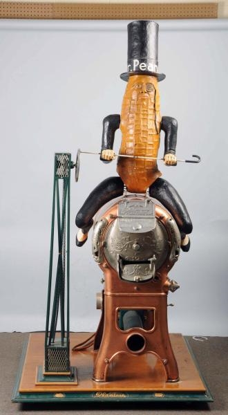 1920 30s Original Mr Peanut Vintage Peanut Rider Roaster Machine Planters Nuts Ebay 