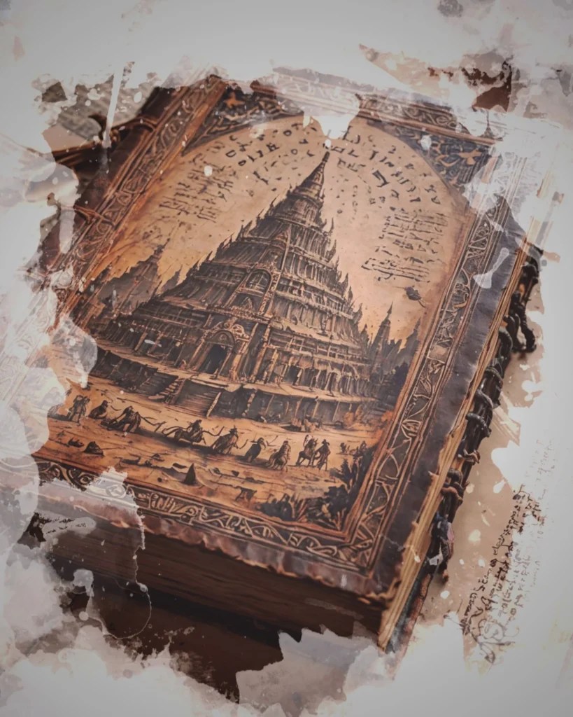 Книга древняя, как образ истории Атлантиды