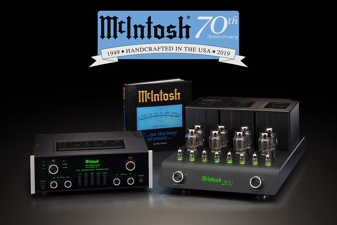 McIntosh Announces A 70th Anniversary LE Commemorative System