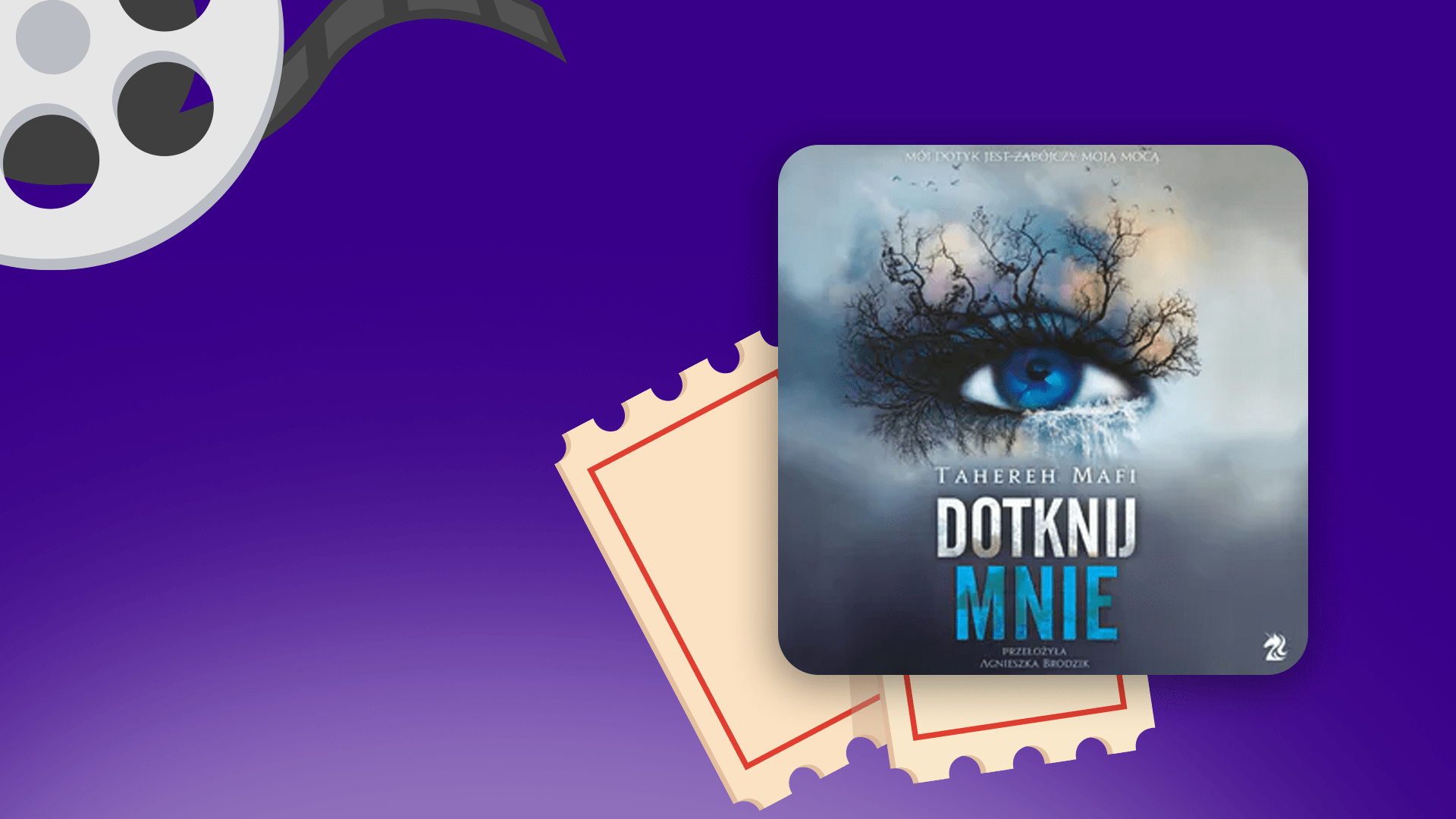 książka dotknij mnie