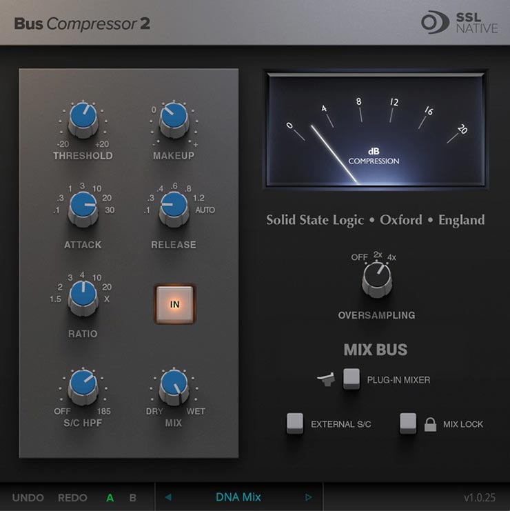 Solid State Logic – SSL Native Bus Compressor 2 v1.0.55 VST, VST3, AAX x64