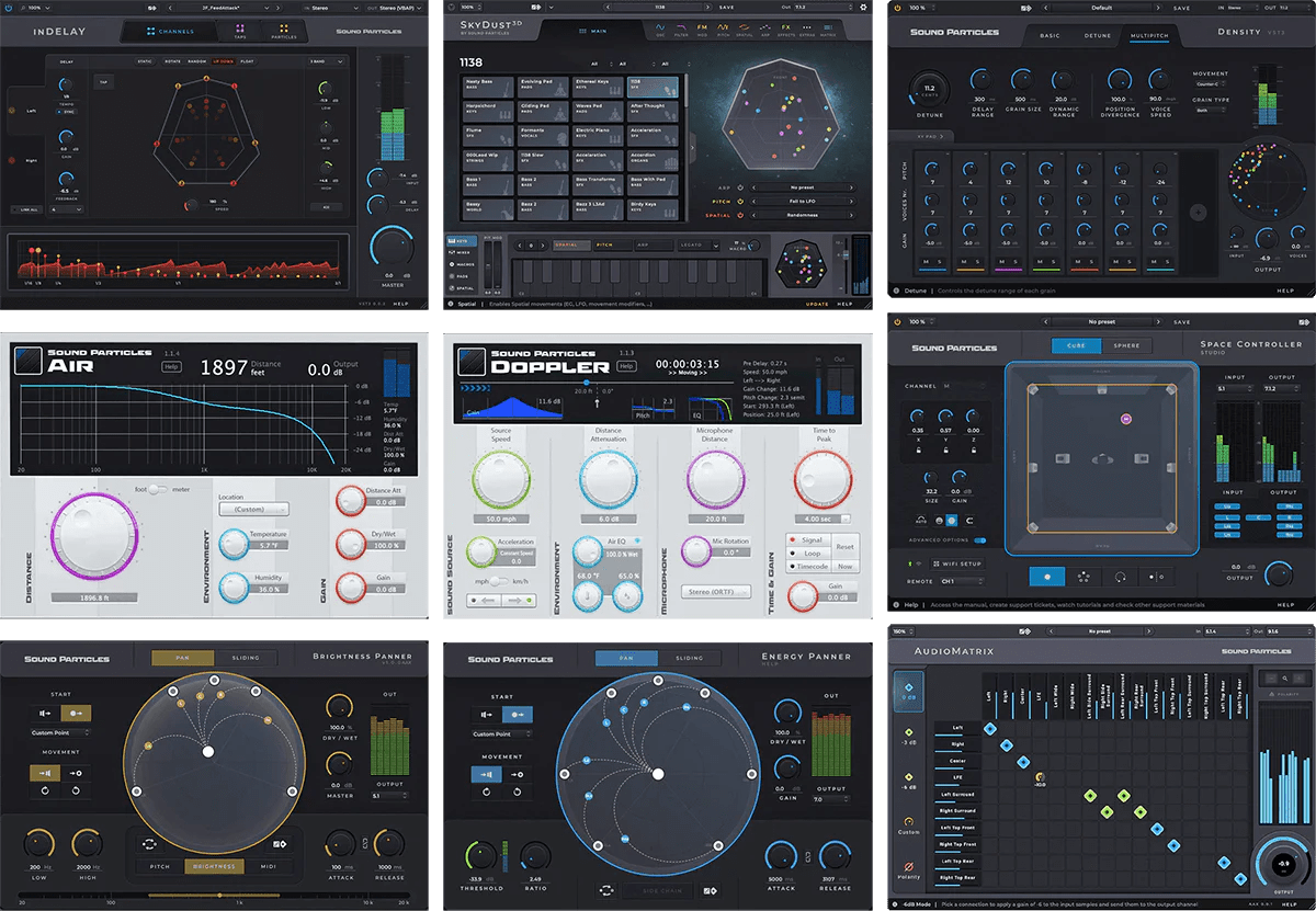 Sound Particles – Spatial Music II Bundle 08.2024 VST3 VSTi3, AAX x64