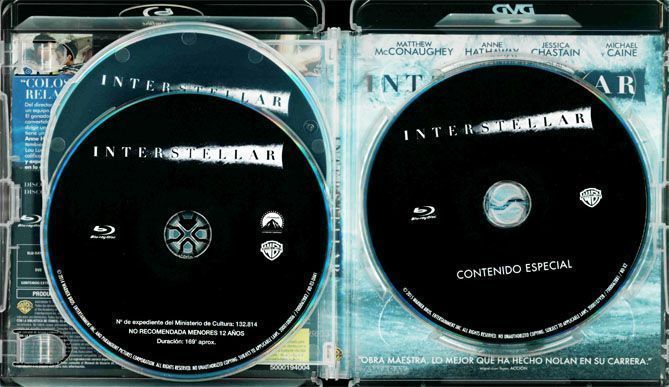 INTERSTELLAR. Analizado el Blu-Ray en AudioVideoHD.com