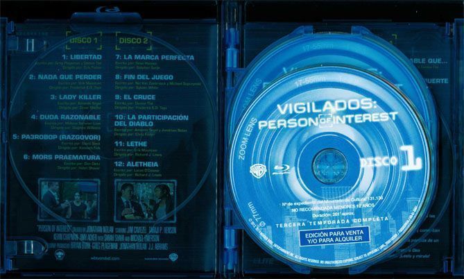 Person of Interest. Temporada 3 en Blu-Ray - AudioVideoHD.com Person of Interest. Temporada 3 en Blu-Ray - AudioVideoHD.com