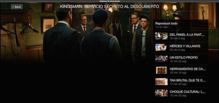 Extras "Kingsman: Servicio Secreto" (2015) AudioVideoHD.com