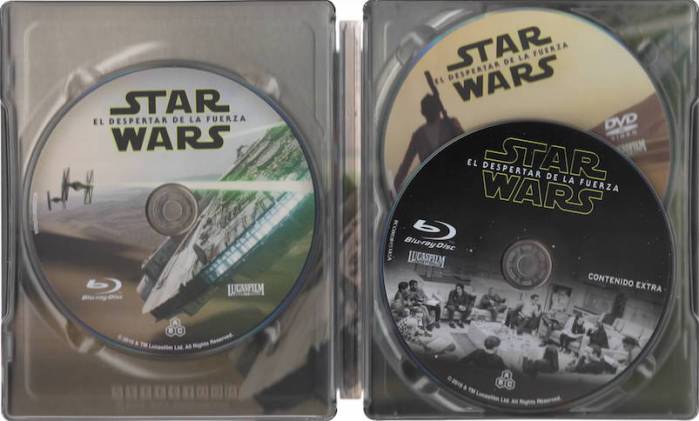 STAR WARS: EL DESPERTAR DE LA FUERZA (en DVD y Blu-Ray 2016) AudioVideoHD.com