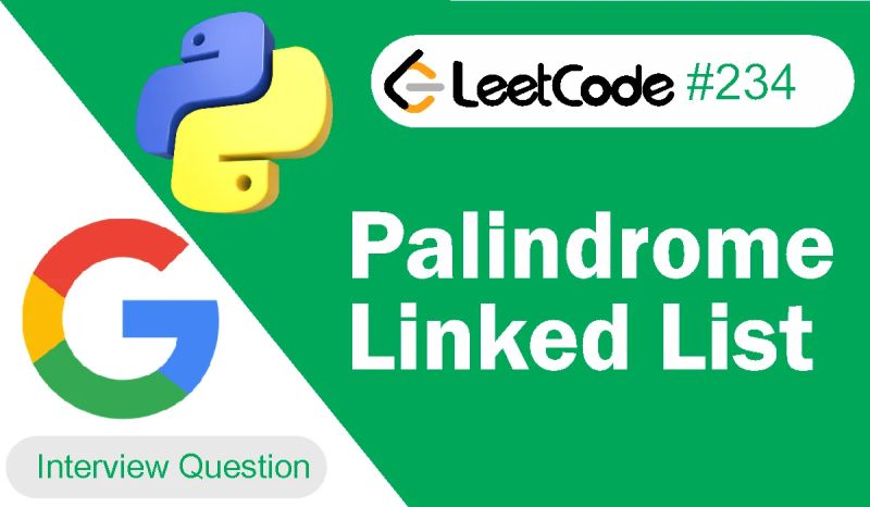Day 453 Of Daily Leetcode 234 Palindrome Linked List Easy Https - Vintage Background Collection - 4K Quality