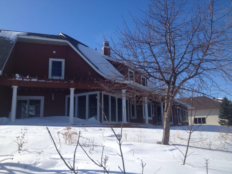The River House - Back Porch BEFORE
