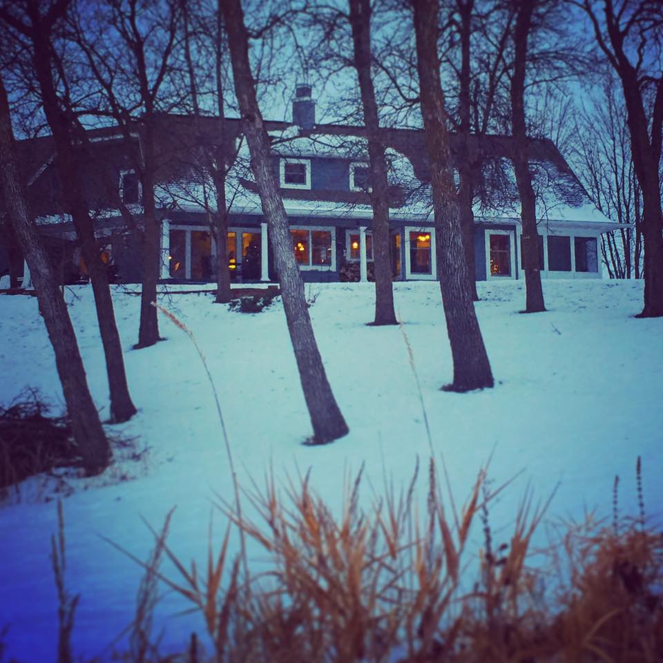 River House - View of the rear of the house