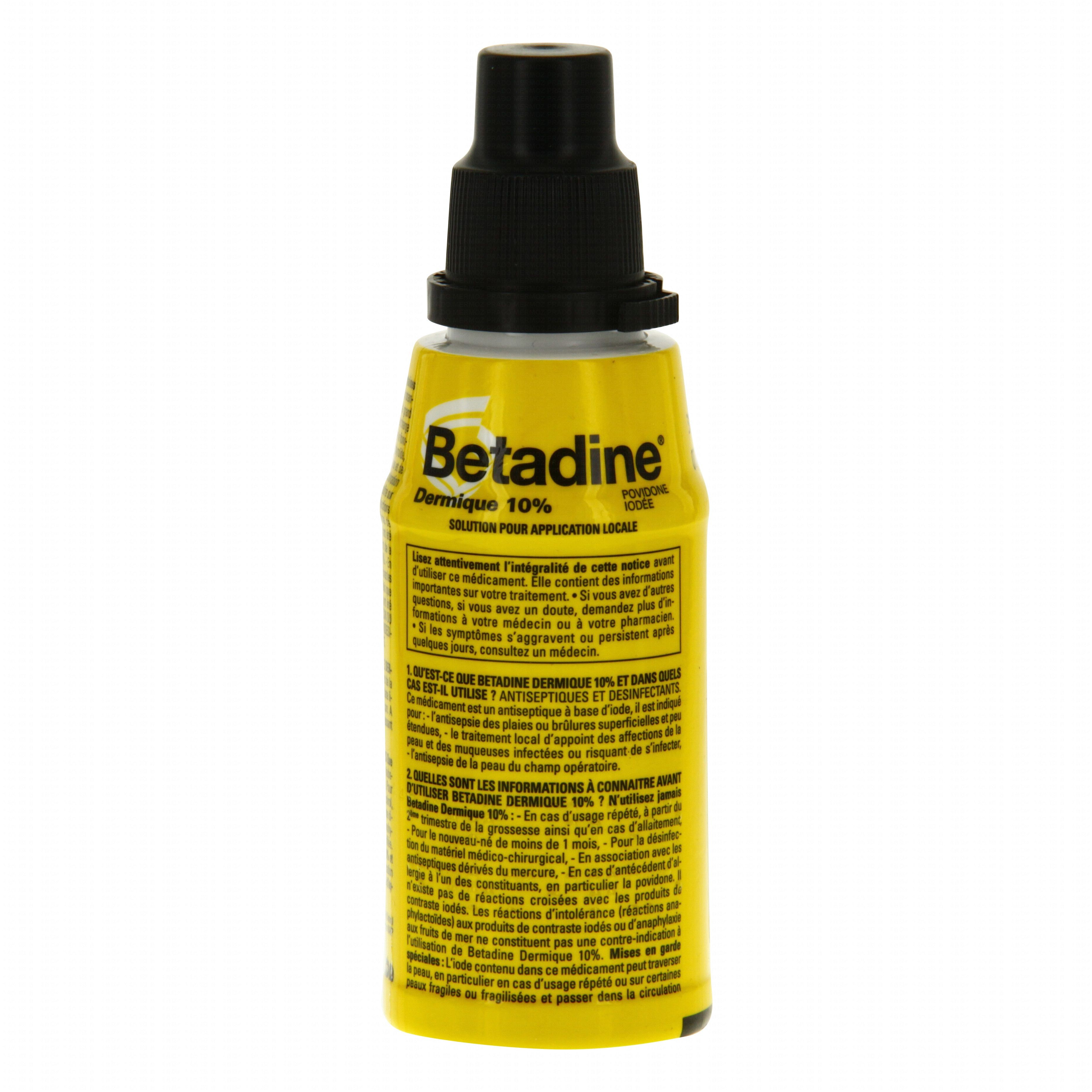 Bétadine jaune