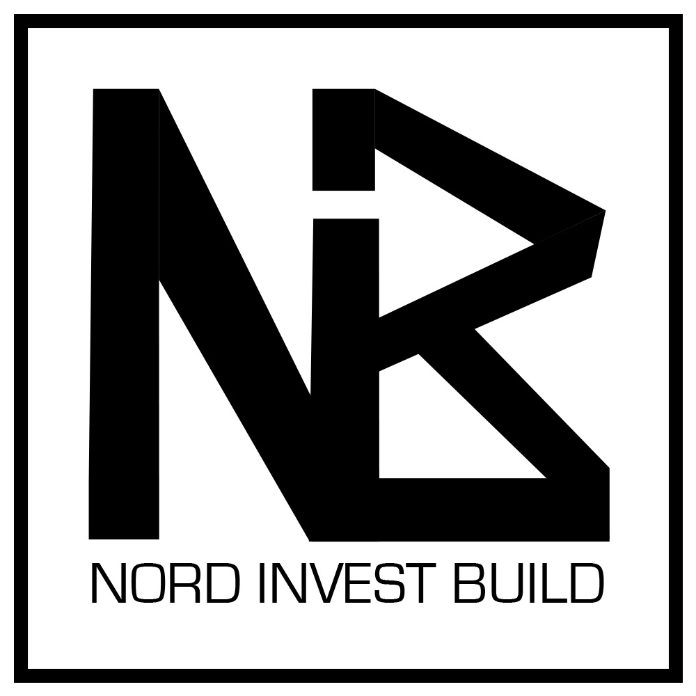 Logo and website for Nord Invest Build