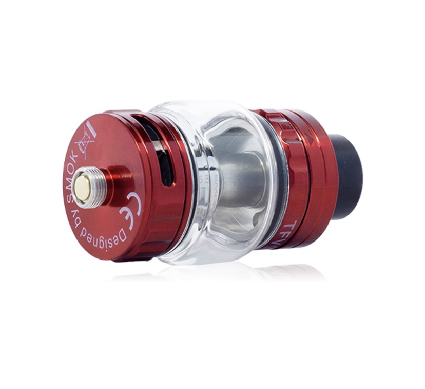 Red Clearomizer Atomizer for a Vape Mod Metal Body with Glass Tank and 510 Connector - Australia E-cigarette Store