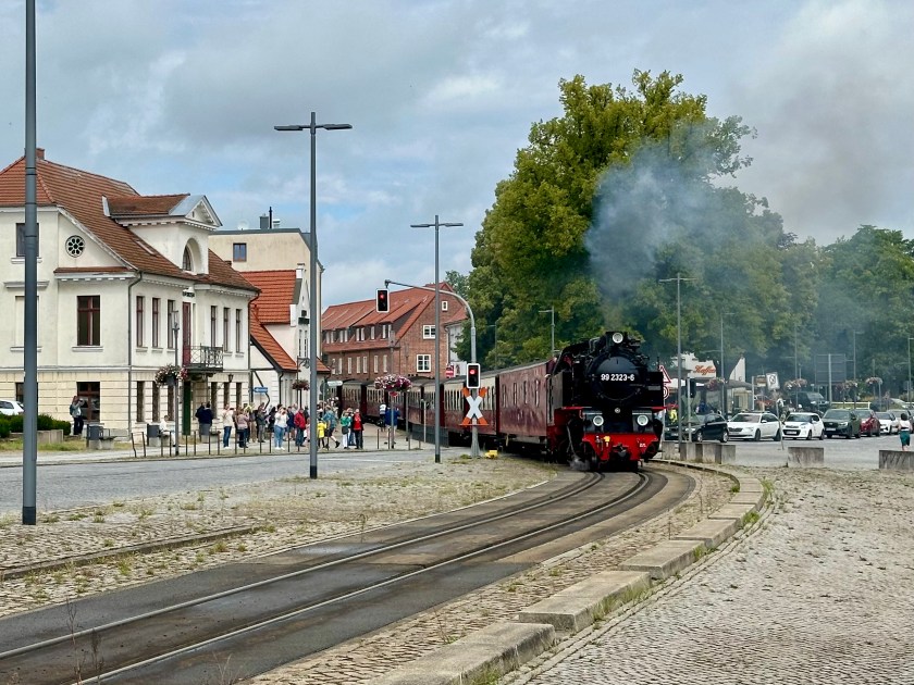 Radreise Ostdeutschland 2024 – Schmalspurbahn Molli in Bad Doberan