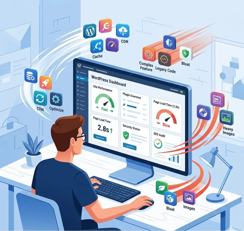 Using Too Many Plugins in WordPress? Think Again. ⚠️