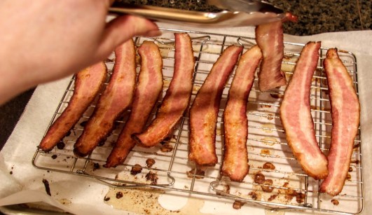 oven baked bacon