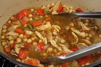 Chicken and Chickpea Taco Soup