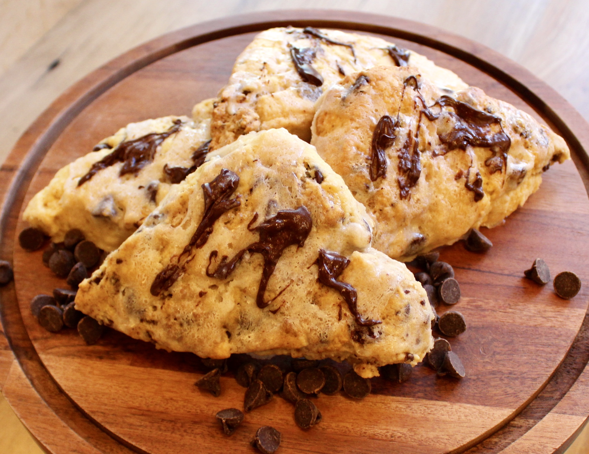chocolate chip scones