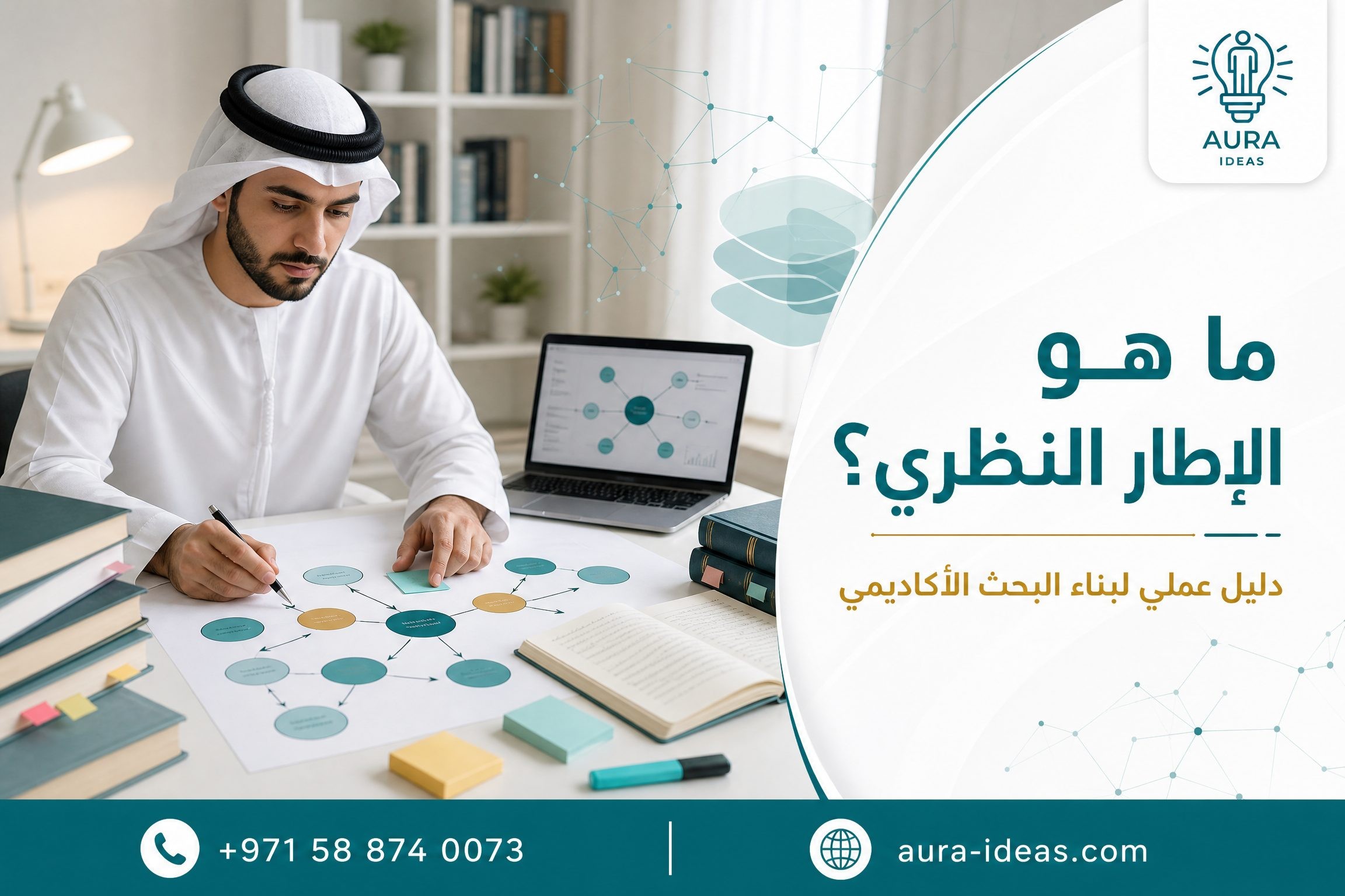 ما هو الإطار النظري للبحث وما أهميته؟ | أورا للأفكار
