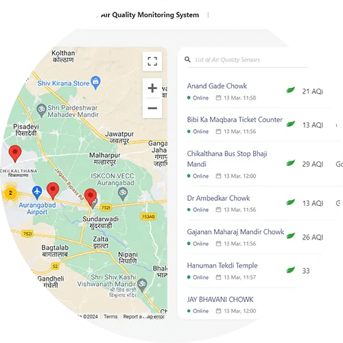 Air quality monitoring refers to the collection and measurement of ambient air pollution samples. The data from these samples is compared to