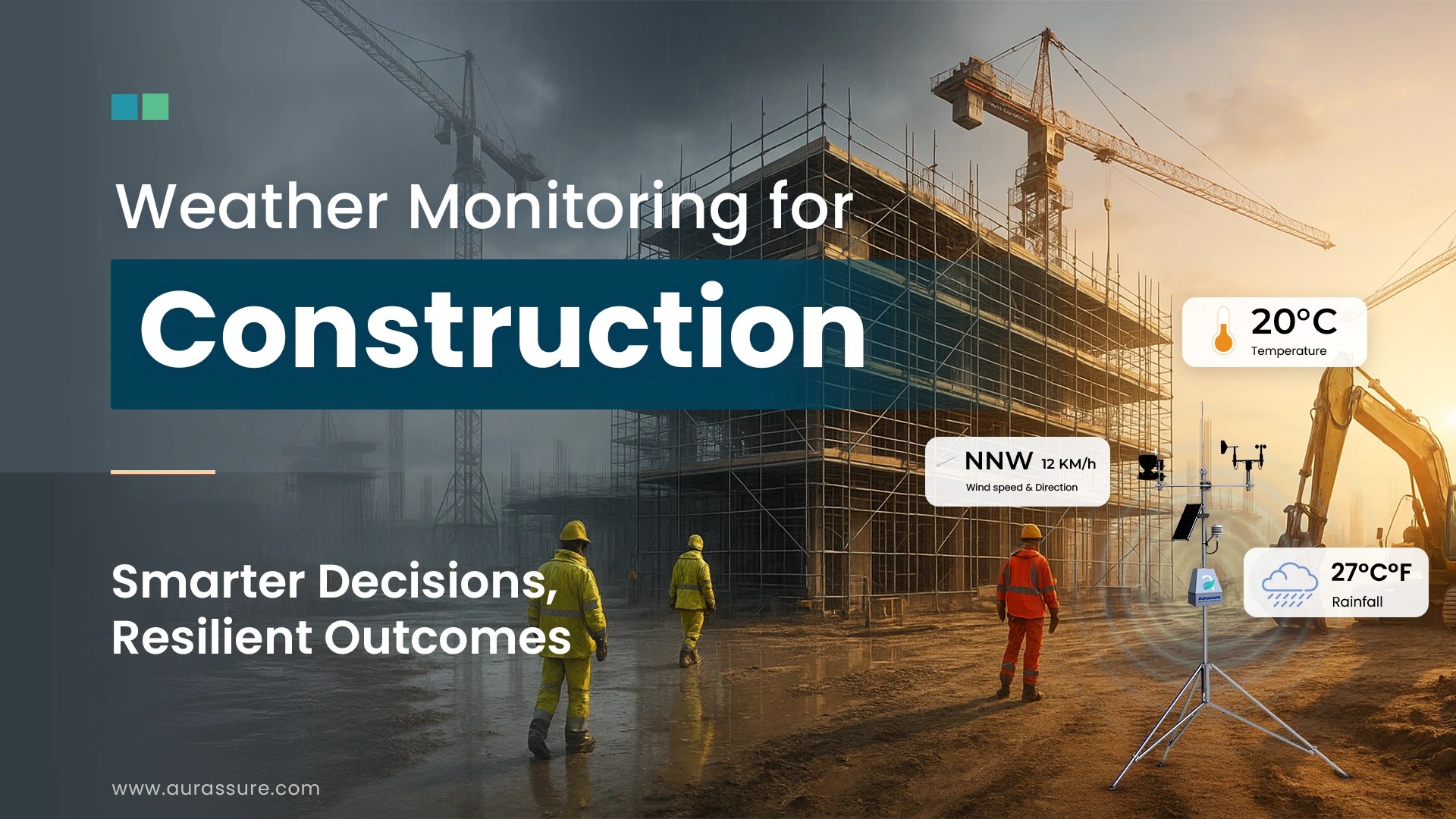 Smart Weather Monitoring for Construction: Plan Better, Build Resiliently