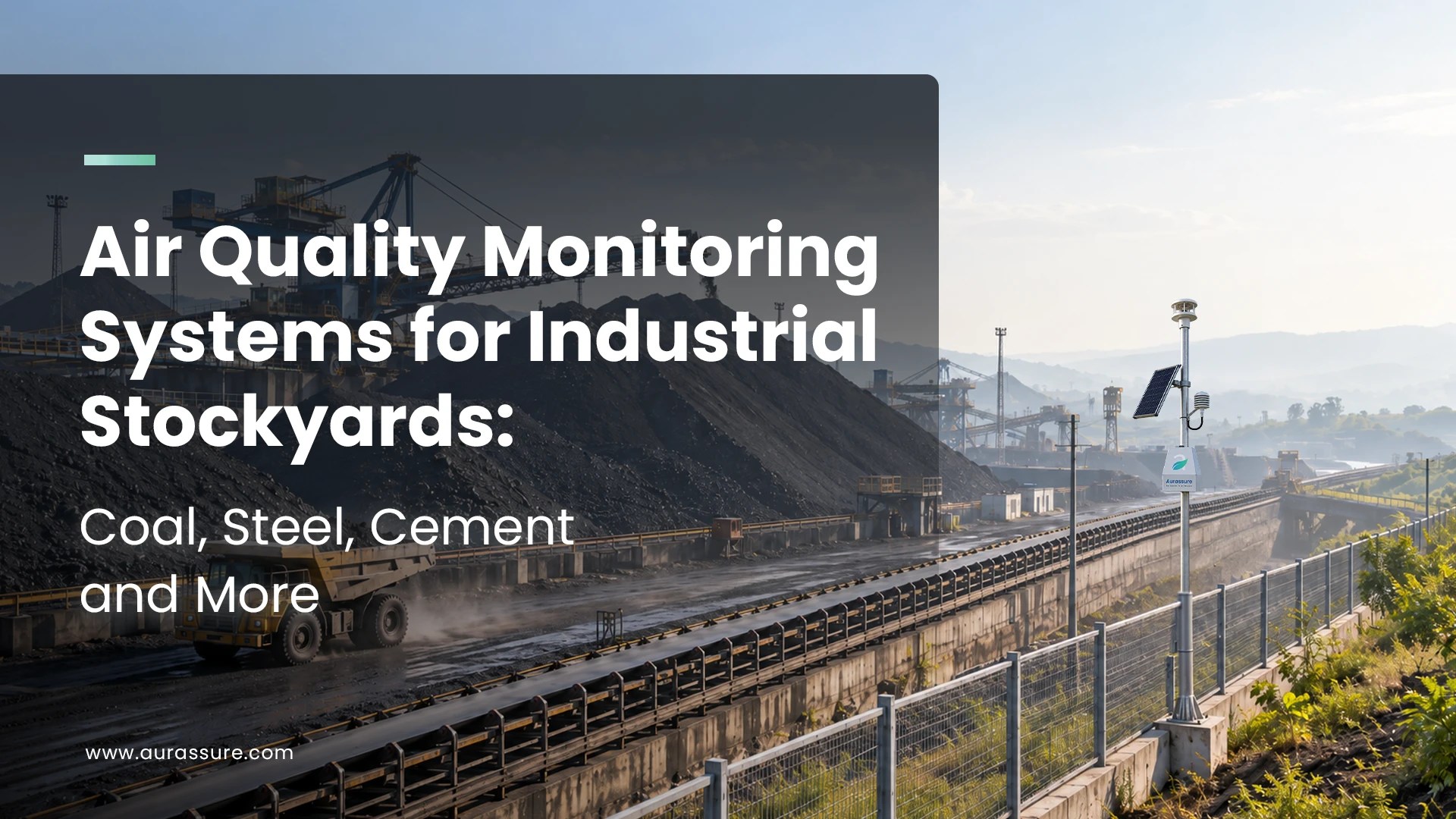 Air Quality Monitoring Systems for Industrial Stockyards: Coal, Steel, Cement and More