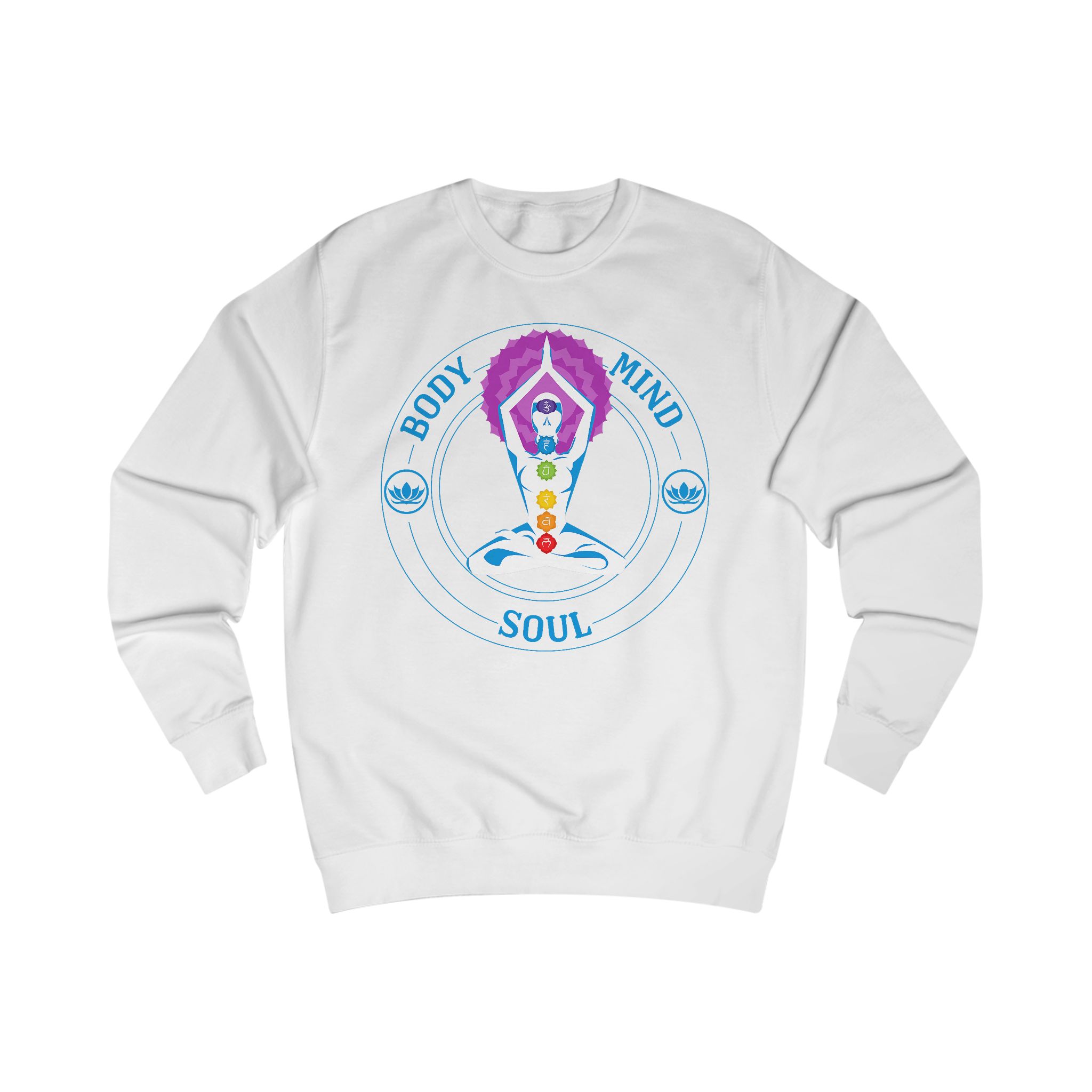 "Body, Mind, Soul" - Yoga Meditation Sweatshirt