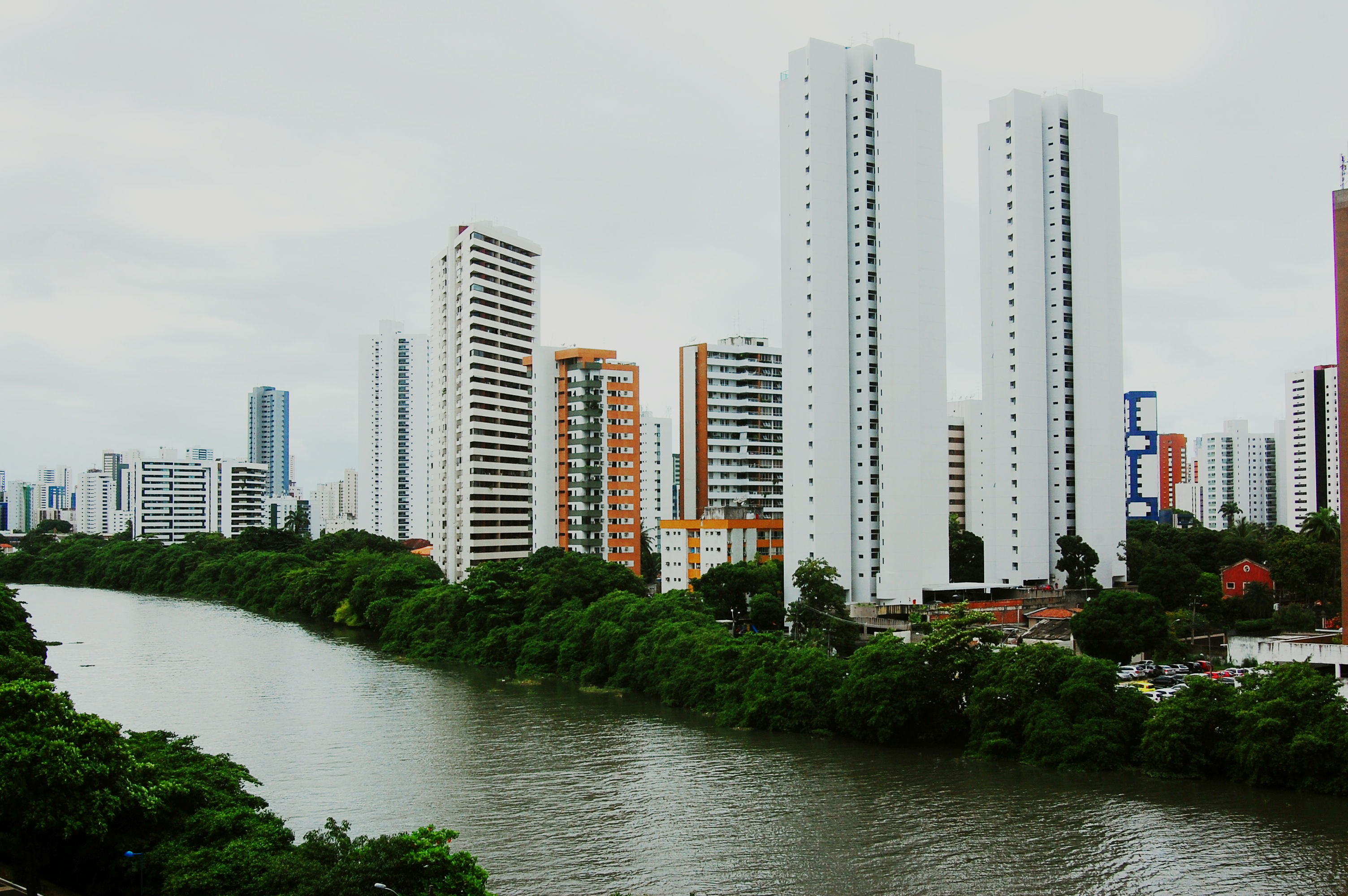 Recife, from outside the window of my friend's home