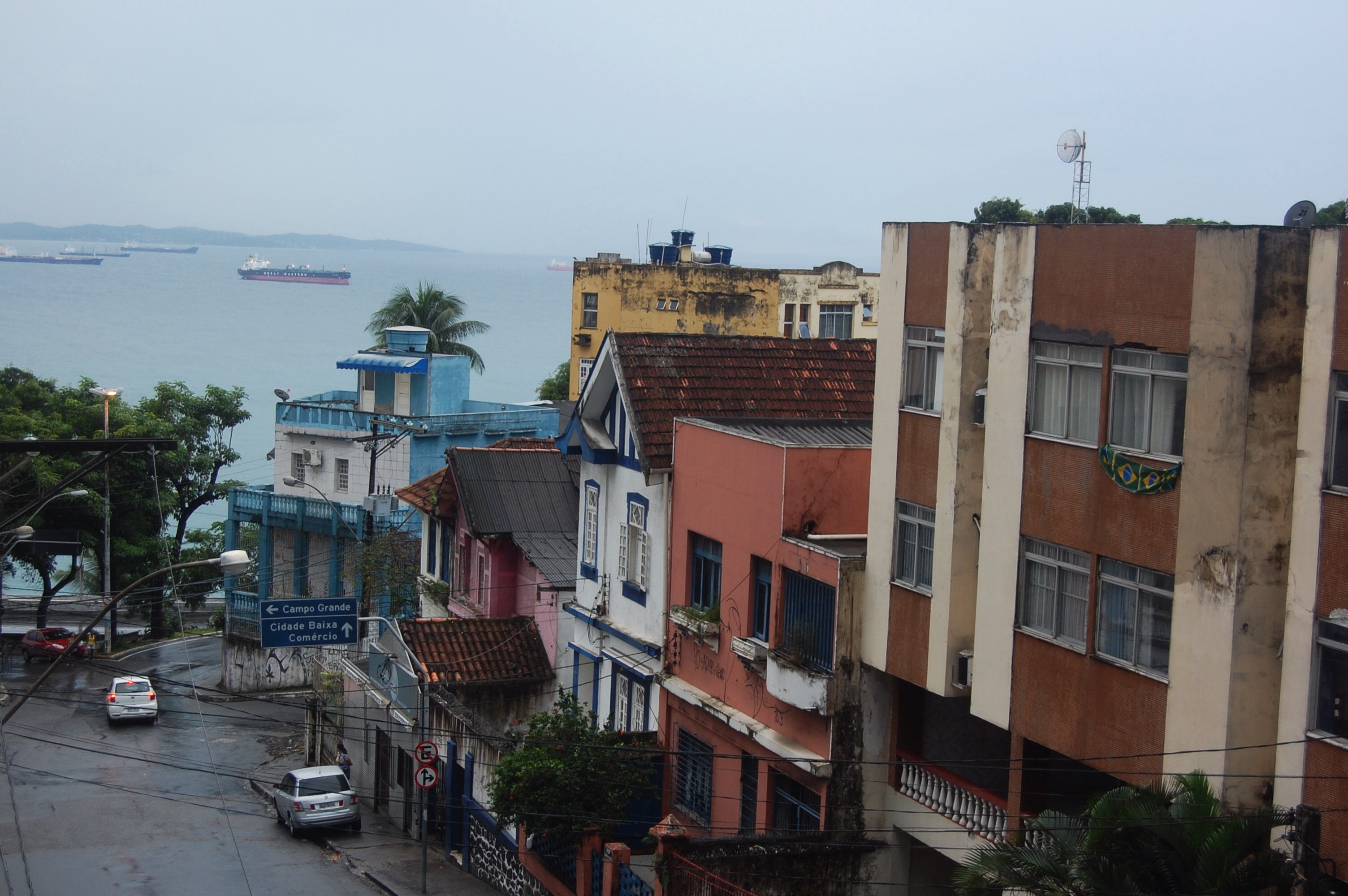Apartements on a Rainy Day