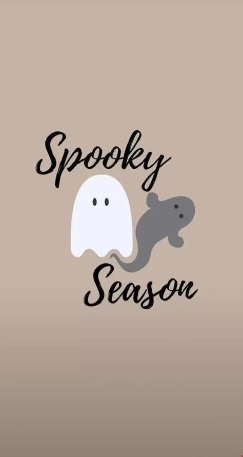 Nude Fade Halloween Phone Wallpaper