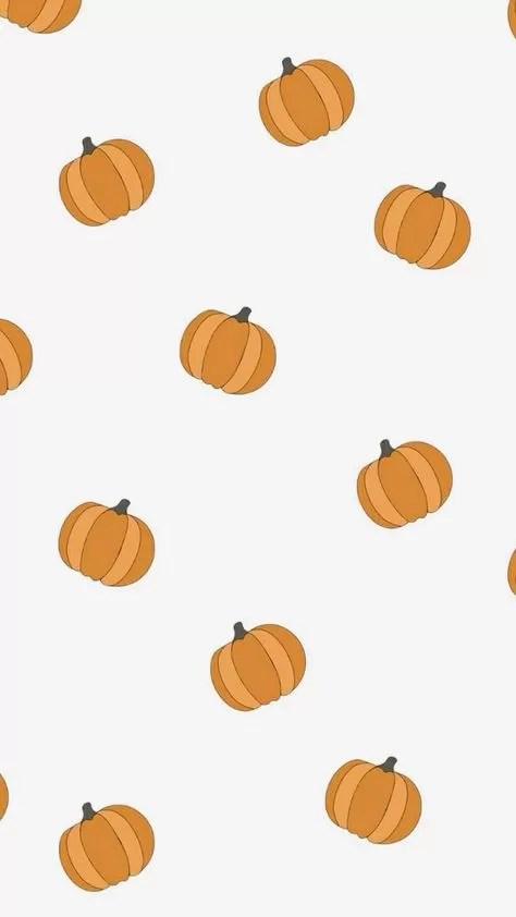 Simple Pumpkin Halloween Phone Wallpaper