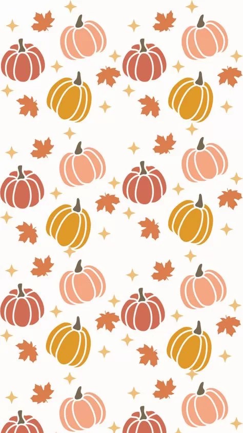 Autumn Theme Halloween Phone Wallpaper