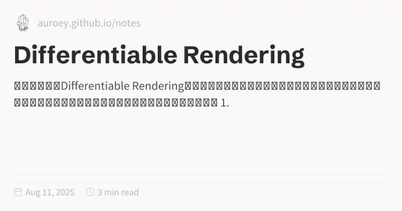 Pdf Differentiable Rendering A Survey - Best Abstract Illustrations in HD